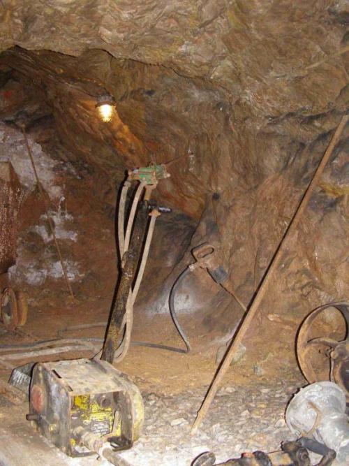 Prohlídka důlní chodby